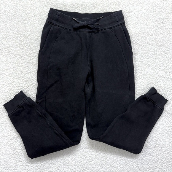 Lululemon Black Drawstring Joggers - Picture 1 of 7
